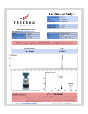 Alternative view of Cagrilintide 10mg