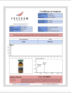 Alternative view of NAD+ 500mg
