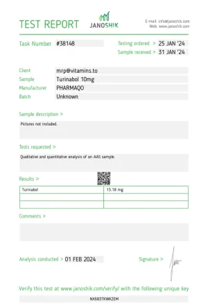 Alternative view of Turinabol 10mg