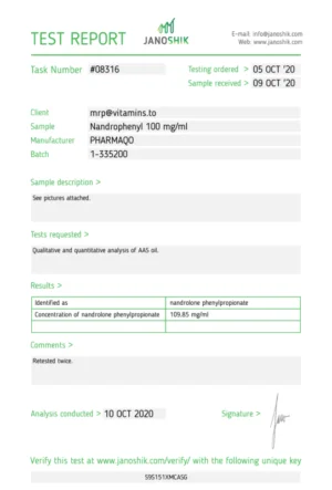 Alternative view of Nandrolone Decanoate,100mg