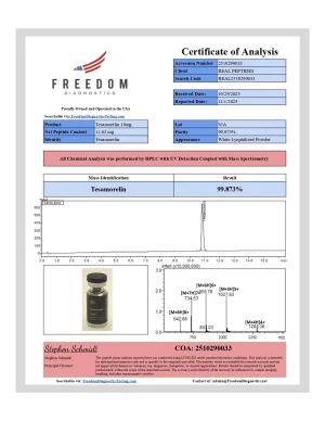 Alternative view of Tesamorelin 10mg